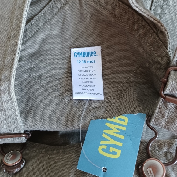 GYMBOREE Overall Shorts - Picture 6 of 9